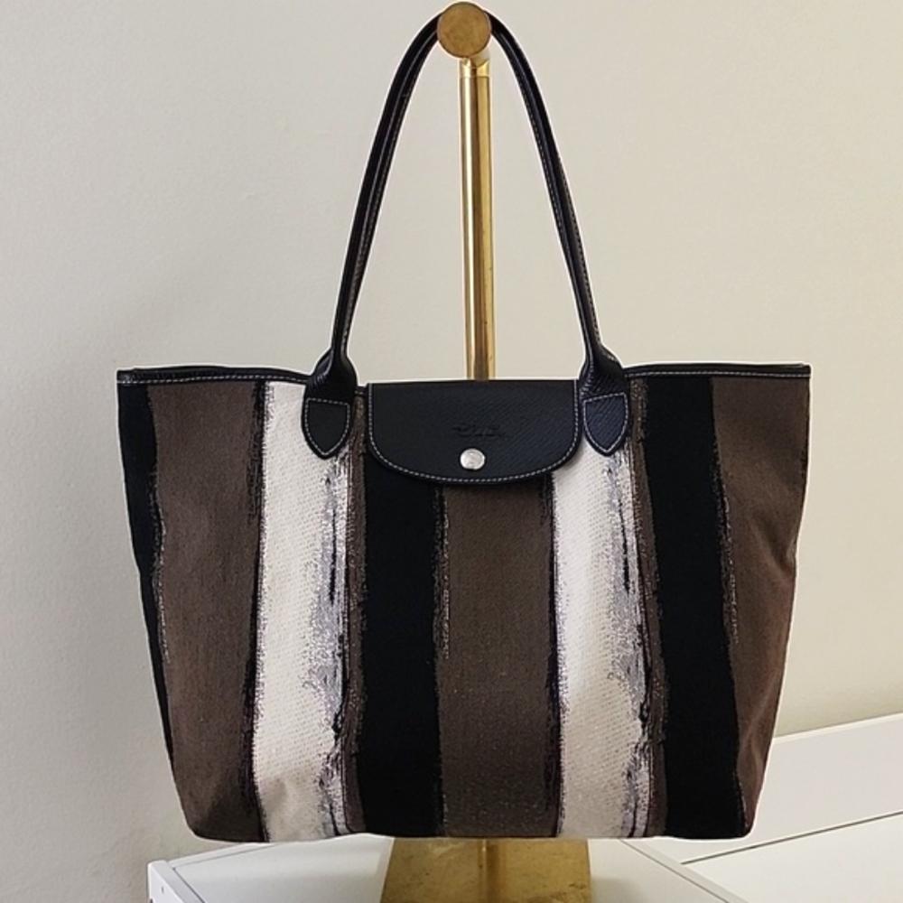 LONGCHAMP Canvas Ombre Le Pliage Tote